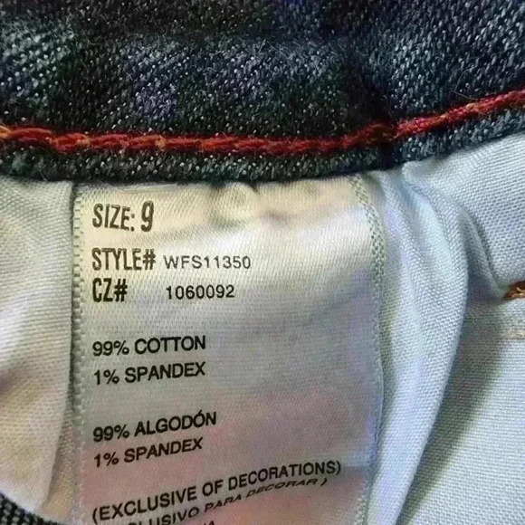 Wallflower Denim skirt size 9 - Picture 6 of 6